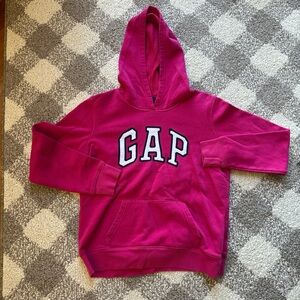 GAP Vibrant Pink Fleece Hoodie